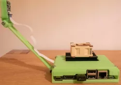 NVIDIA Jetson NANO 2GB Case with camera holder for RPI v2 camera