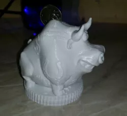 Piggy bank bull 2021