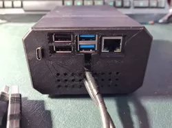 PiNAS - Raspberry Pi 4 Back Case remix