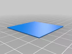 Print bed layer test