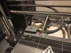 MK3 or MINI Heatbed Cable Support (Easy Clip On) by INeedOneDesigns, Download free STL model