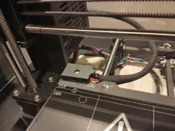 Prusa Heatbed Cable Cover cable facing down