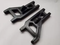 RC10T2 front suspension arms