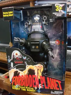 Robby Robot Glove scan for Walmart Robby toy