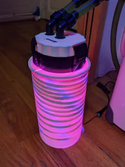 Réacteur à algue DIY aquarium récifal