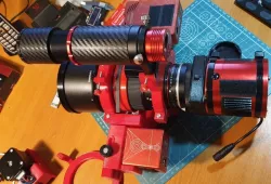 Samyang 135mm f/2.0 ED and 85mm f/1.5 UMC VDSLR for astronomy with  EAF