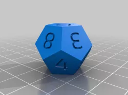 Sharp-Edged Gaming Dice (Slick Flavor)