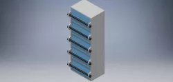 Small lockable chest of drawers collection (3, 4 and 5 drawers)