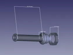 Spool Holder For Small Hole Spools