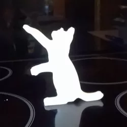 Stand-Up Reaching Cat Soap Mold