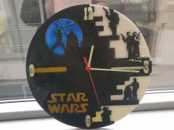 Star Wars Clock