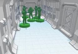 Star wars legion: Spaceship interior walls