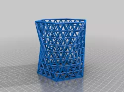 Supportless Wireframe Vase