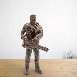 The Terminator (Ready for casting in bronze)