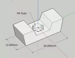 Thumbscrews 4 mm