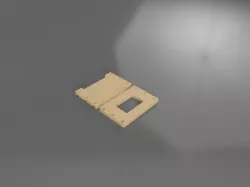 Titan extruder Holder for prusa 4mm metal frame