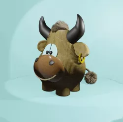 Toy bull