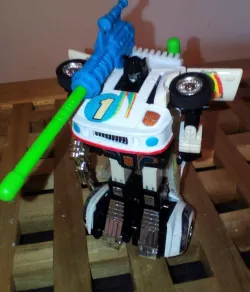 Transformers G2 Jazz Backpack / Shoulder mount (might work for G1 Jazz & Stepper/Ricochet)