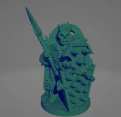 Undead Knight With Spear