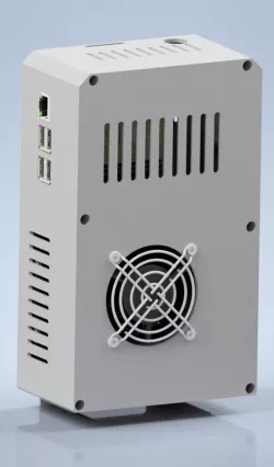 Vertical box for Logic board & Raspberry Pi