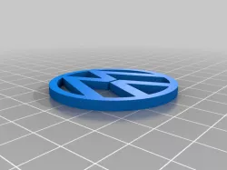 VW rim cap