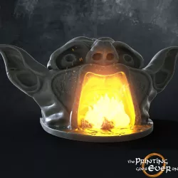 Yawning Goblin - Fireplace
