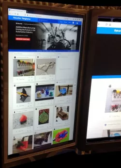 13" monitor frame