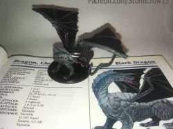 1st/2nd Ed AD&D Black Dragon