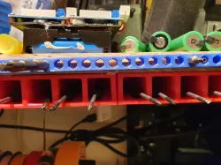 20x20mm under shelf holder for electronics screwdrivers with source