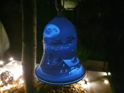 3D print Christmas bell lithophane decoration