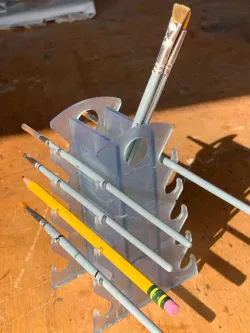 3D printed Brush Rack