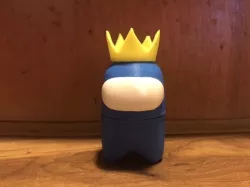 Among Us Crewmate Head With Swappable Hats