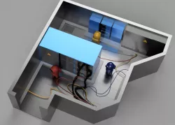 Among Us Electrical Room Diorama