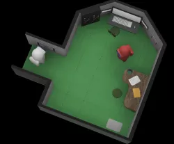 Among Us Security Room Diorama