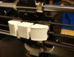 Anycubic i3 Mega S X carriage belt tensioner (NO MODIFICATIONS)