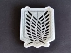 Attack On Titan Scout Regiment Insignia cookie cutter