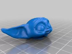 Baby Yoda Toothpaste Vomit- One print
