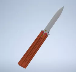 Balisong trainer (butterfy knife)
