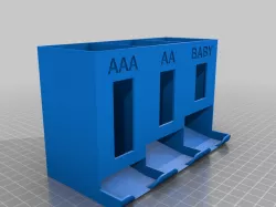 Battery dispenser: AAA & AA & C (Baby)