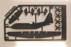 C-130 Hercules Kit Card - Mesh Cleaned