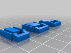 C64c case rear clips
