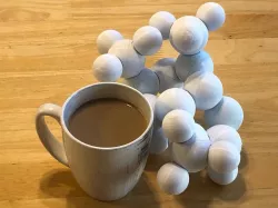 Caffeine Fidget Molecule