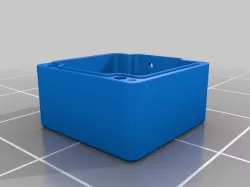 Caja componentes electrónicos y tótem dispensador