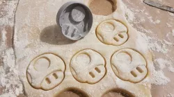 Cookie Cutter Super Mario 1 Up Mushroom