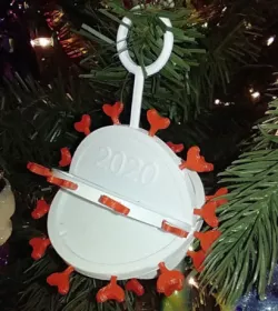 Coronavirus Ornament 2020