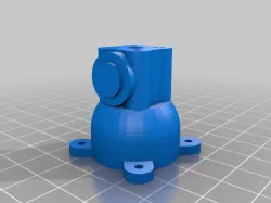 Cox 049 engine mount for brushless motor 1806 or 1306