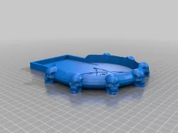 Cthulhu dice tower tray