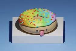 Cute Donut Model