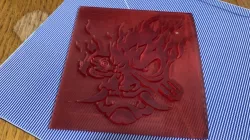 Cyberpunk 2077 SAMURAI skull plate