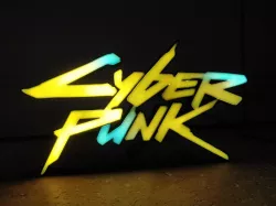 Cyberpunk 2077 WS2812 LED Sign